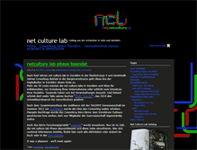 Tablet Screenshot of lab.netculture.at